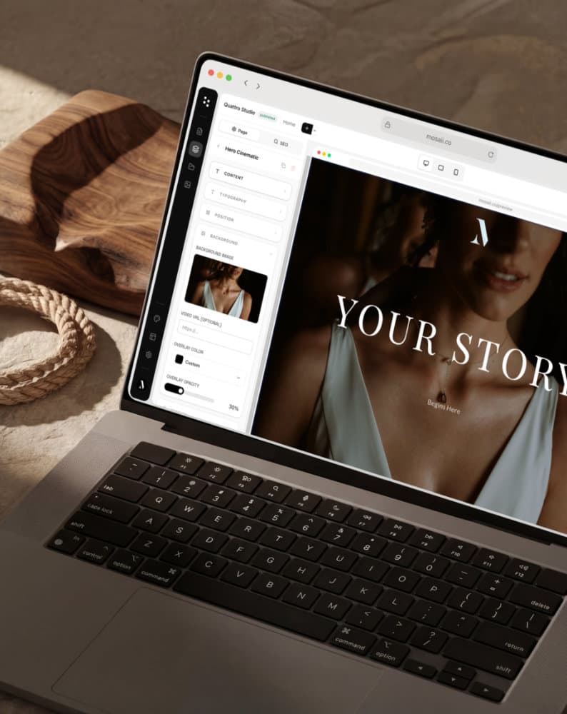 Build — Stunning sites that feel like you. Drag, drop, publish.
